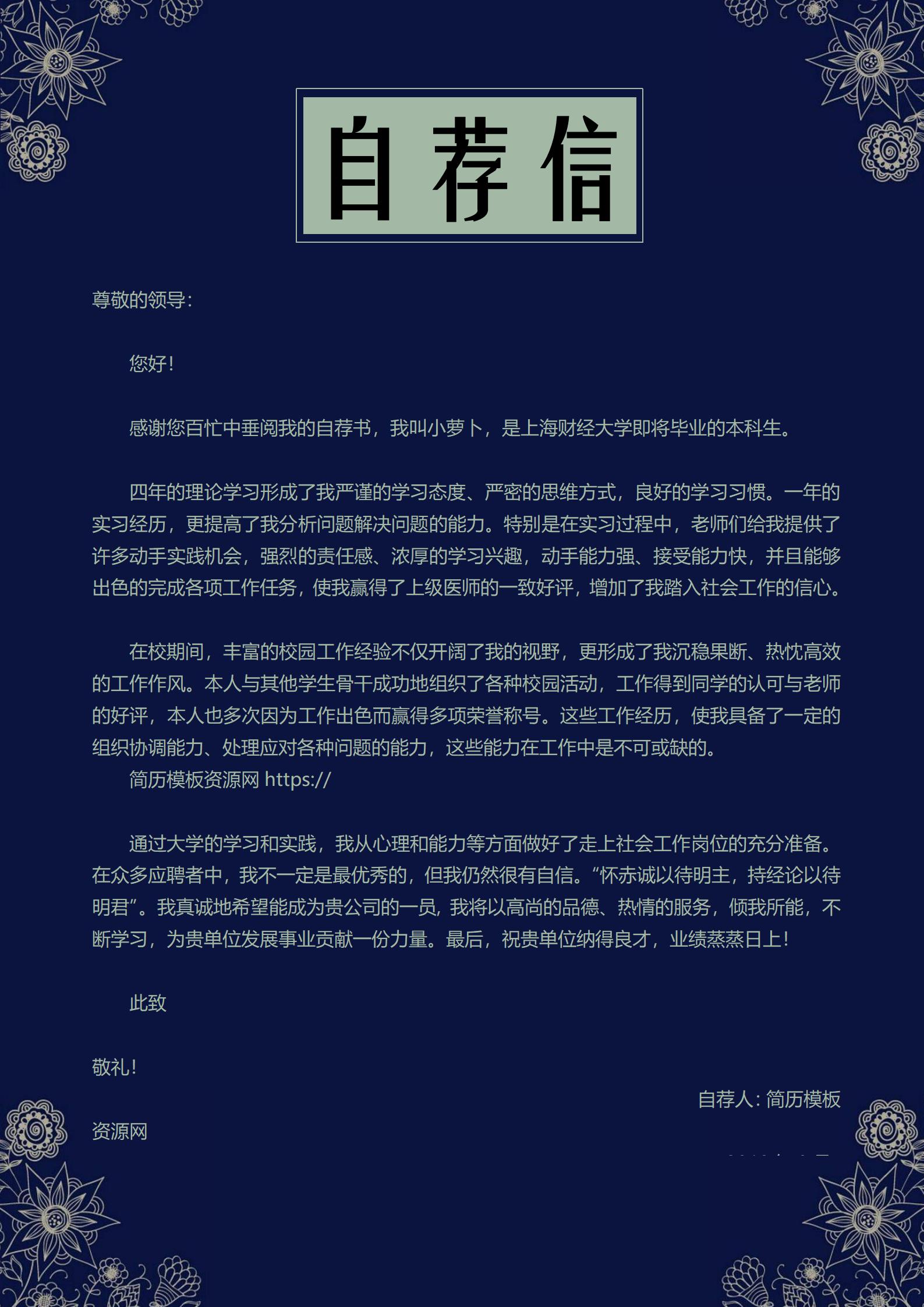 D7Y-00015大学生求职简历模板组合/