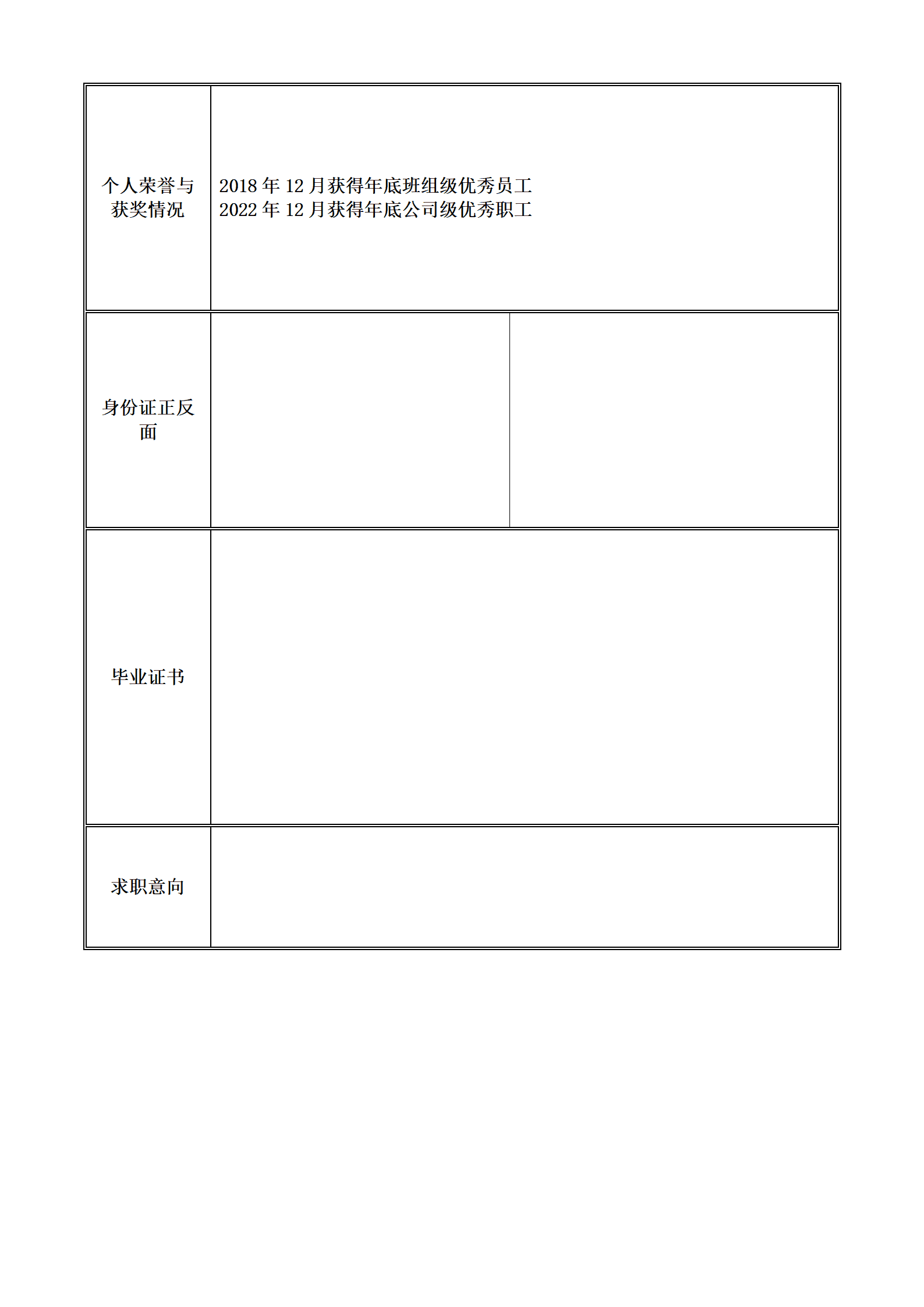 qiyee-000588建筑施工与管理相关类岗位求职简历模板/