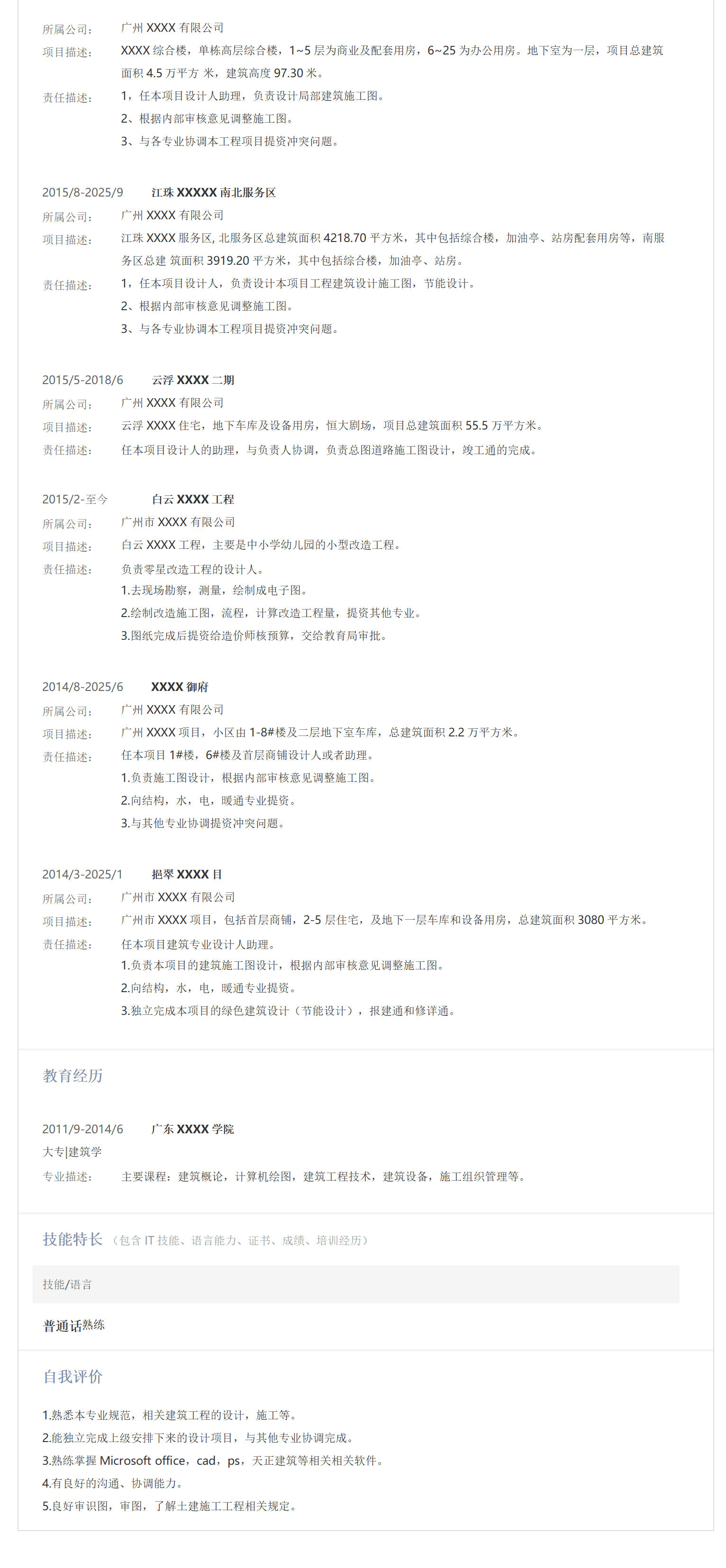 qiyee-000233电商运营网店管理类岗位求职简历模板/