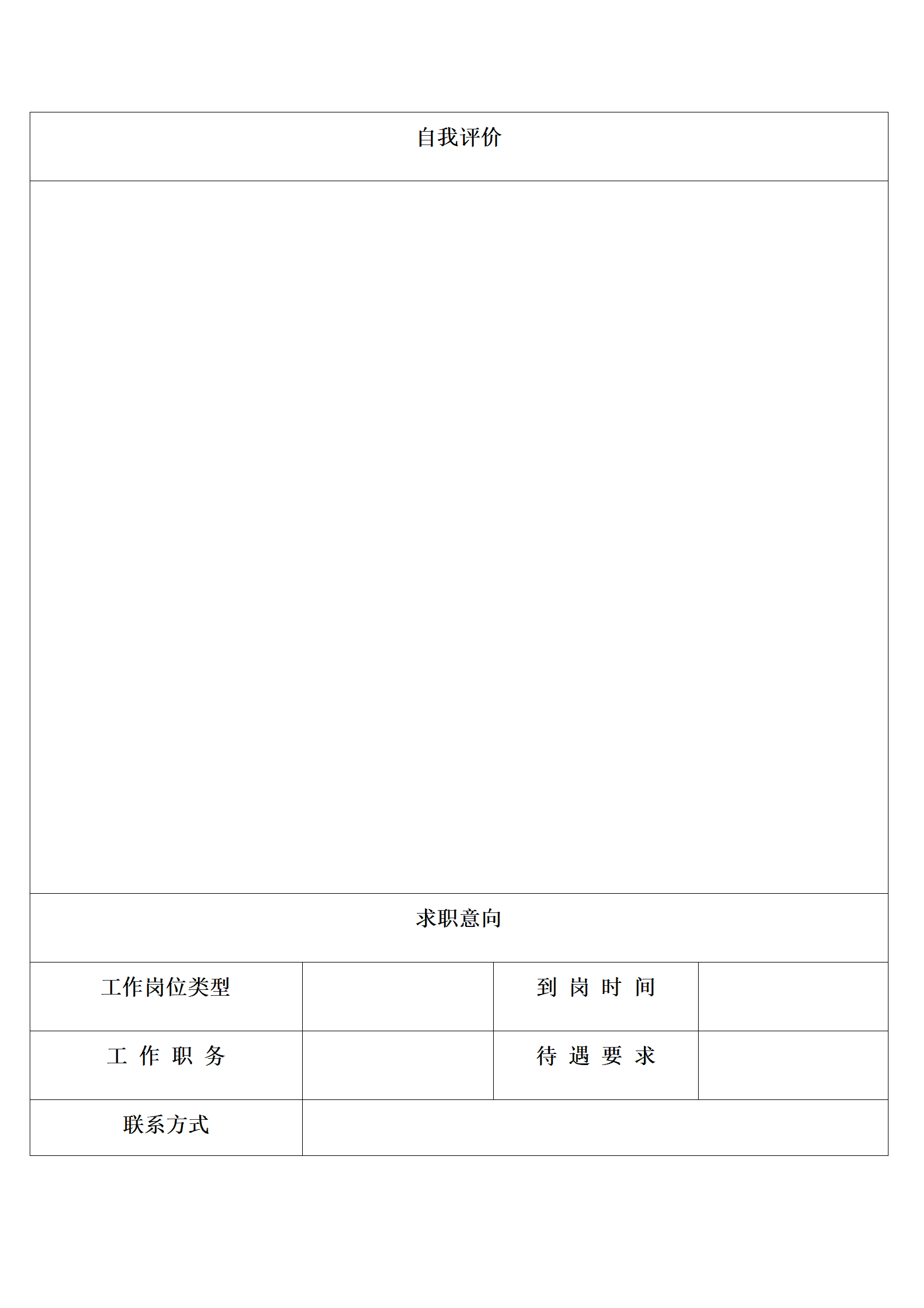 qiyee-0001309园艺专业大专学历的简历模板/