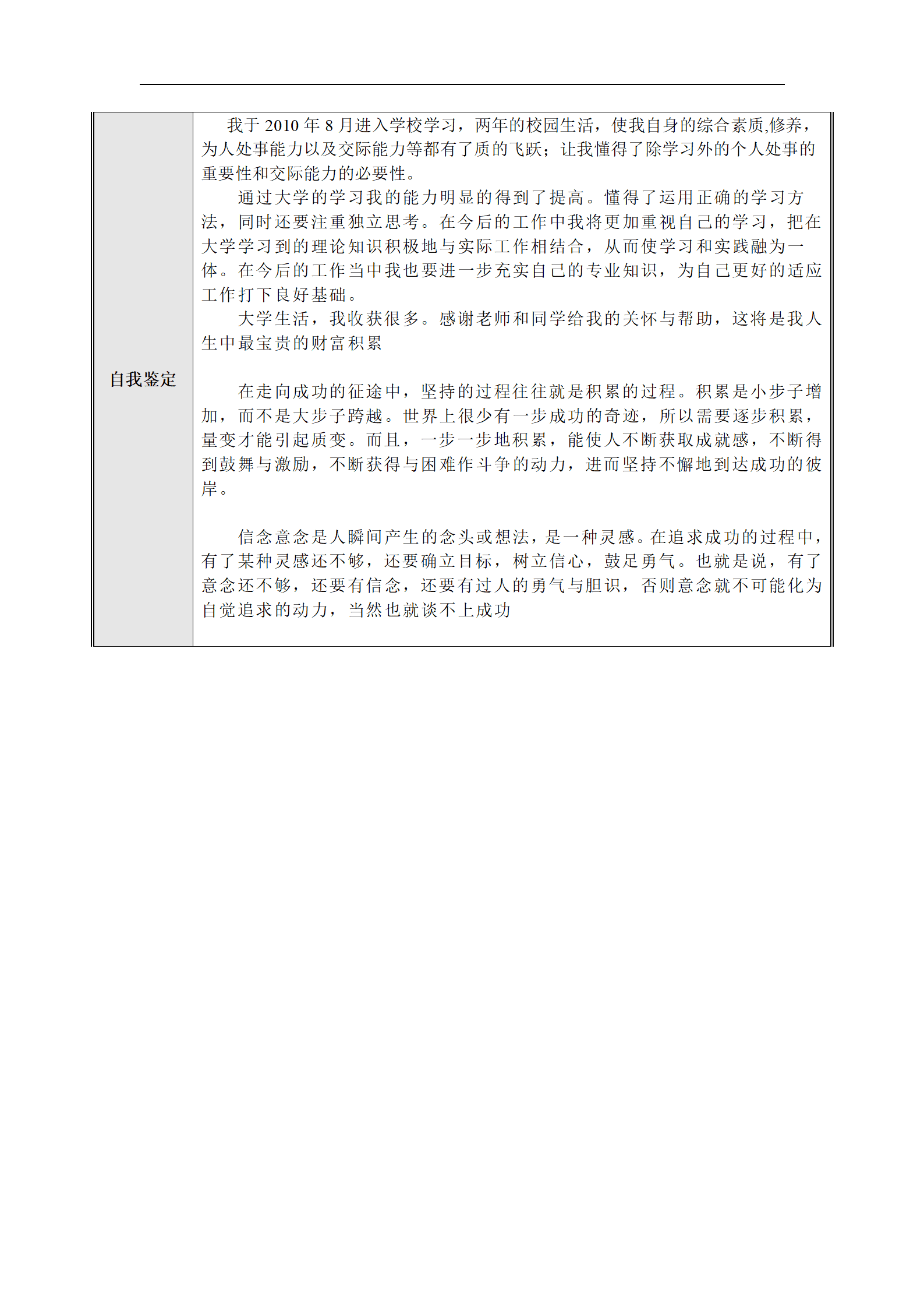 qiyee-000314高级技工简历模板/
