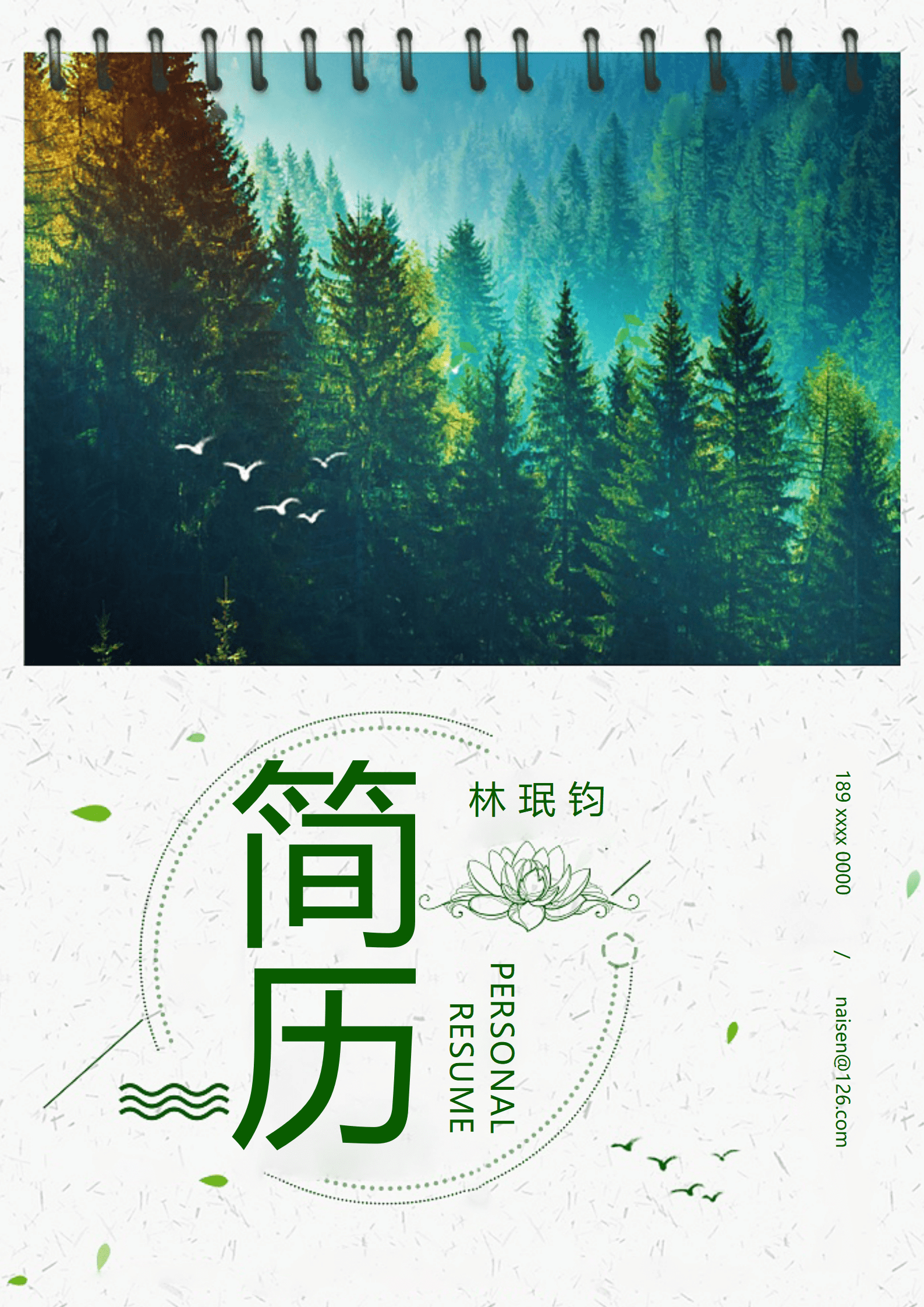 JYDS-00033数学老师的特长简历模板/