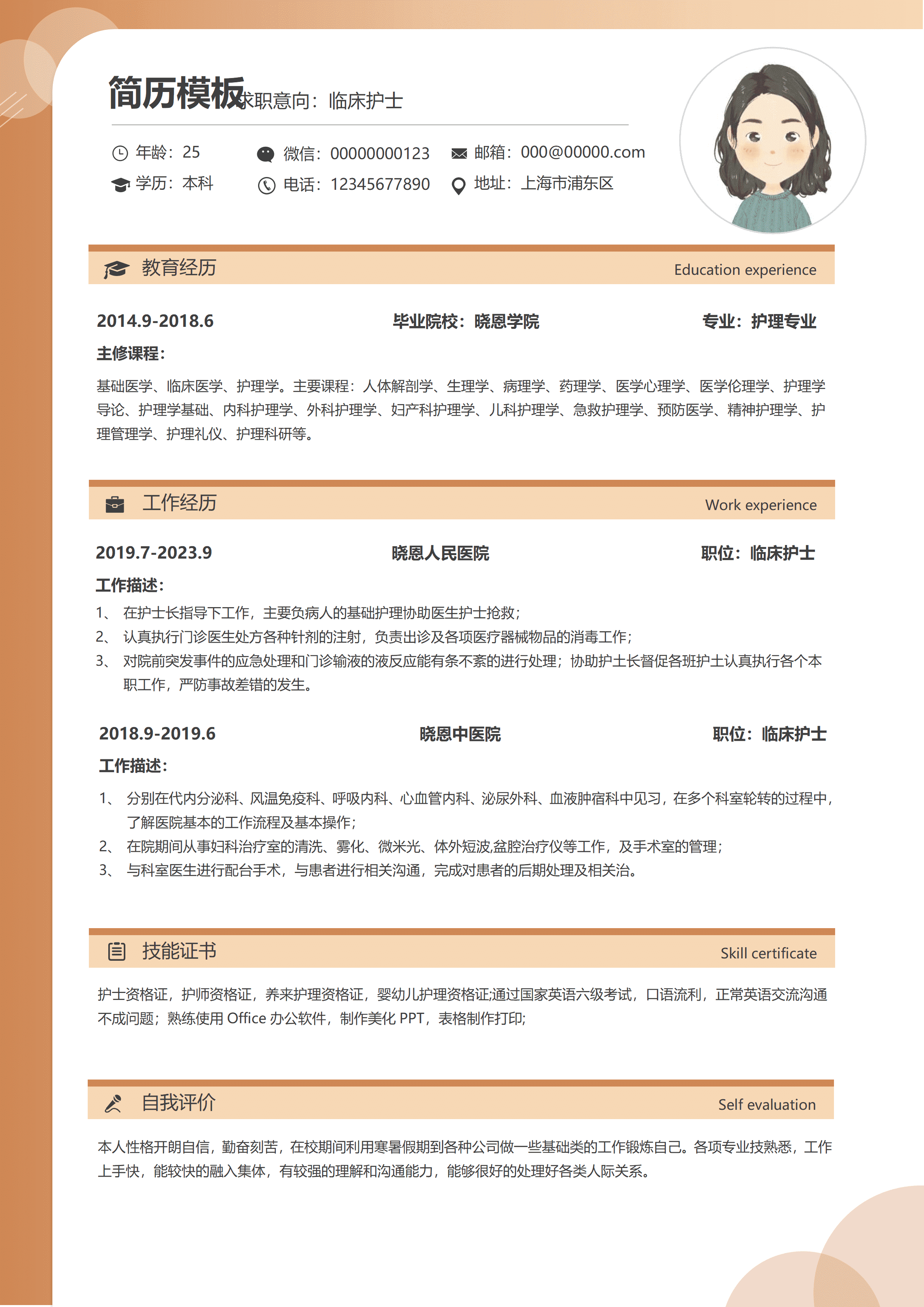 GND0124临床医生招聘简历/