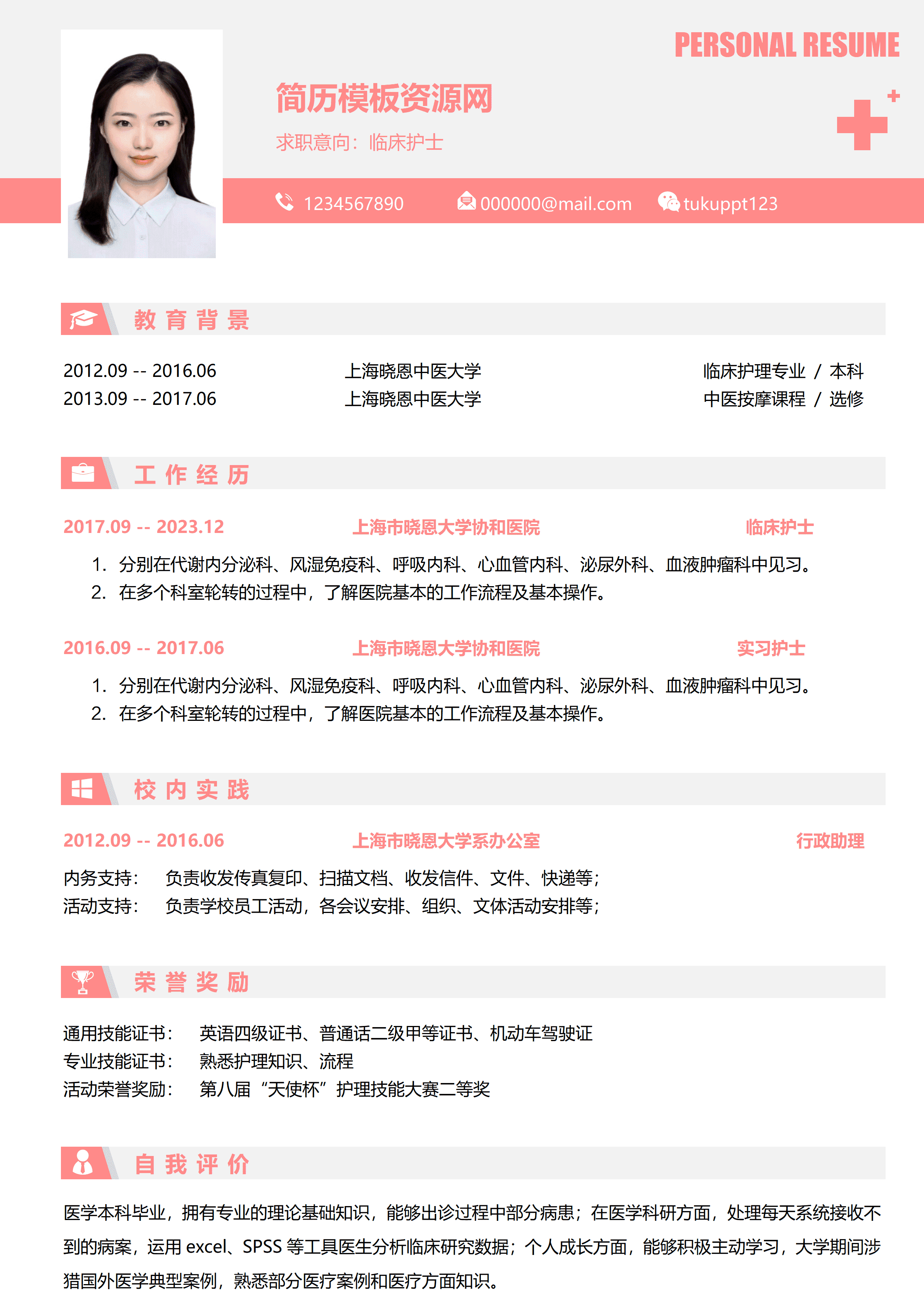 GND0224医生简历临床技能/