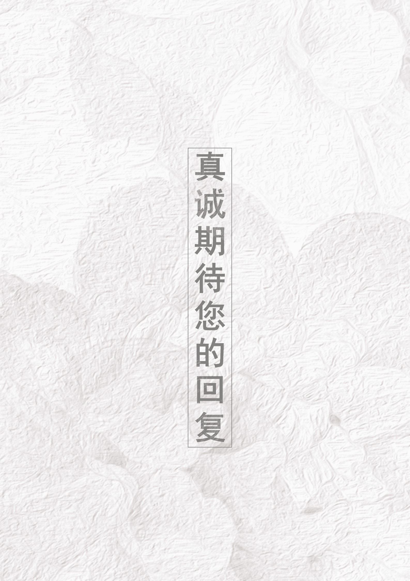 BGBY-3032灰白纹理复古简约教师简历模板/
